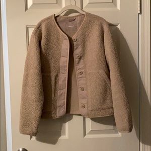 Everlane Renew Teddy Liner Sweater Jacket